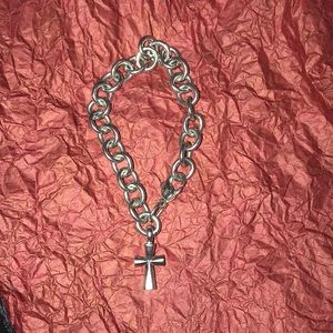 James Avery bracelet w/ cross charm